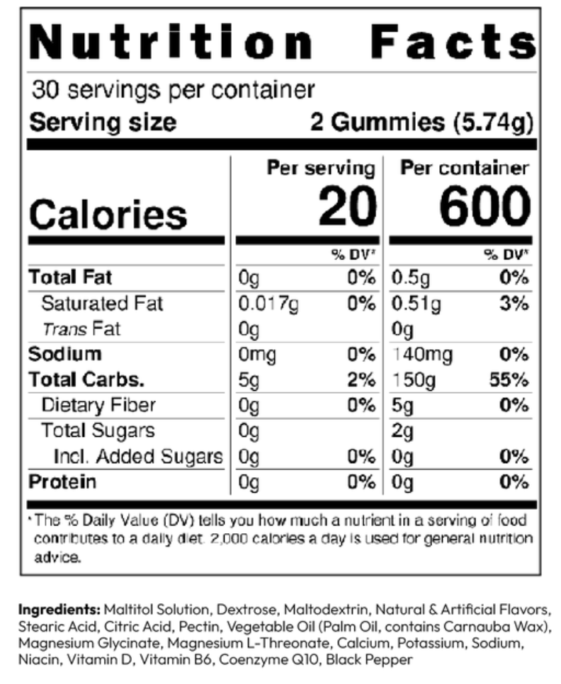 Magnesium Gummies