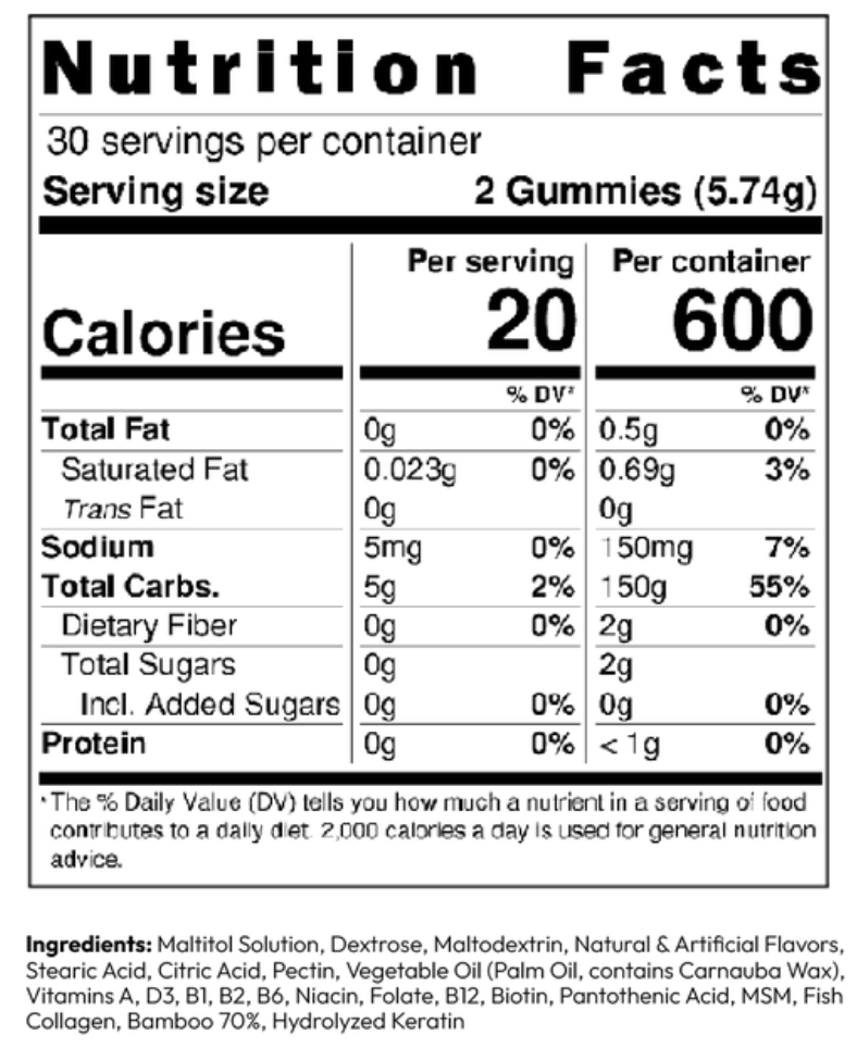 Multivitamin Gummies - with Collagen